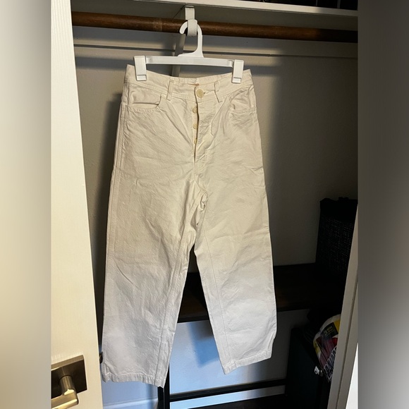 Jesse Kamm handy pants size 6, white NWOT. - Picture 2 of 13